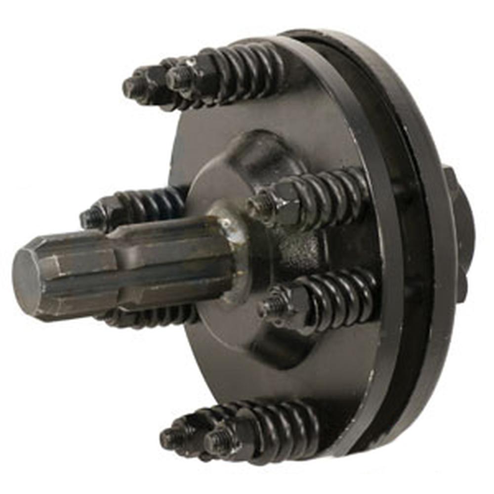 Slip Clutch Adapter Kit- 1-3/8 6 Spline on Male & Female End Tractor PTO Clutch