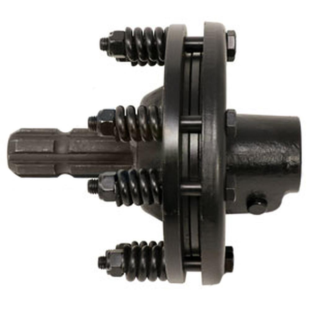 Slip Clutch Adapter Kit- 1-3/8 6 Spline on Male & Female End Tractor PTO Clutch