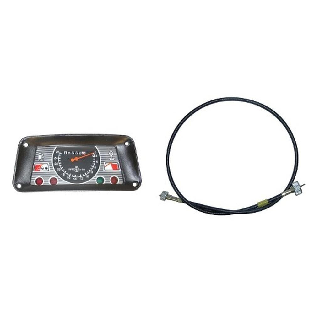 Tach Gauge with 39" Cable Fits Ford/New Holland Replaces 8181095