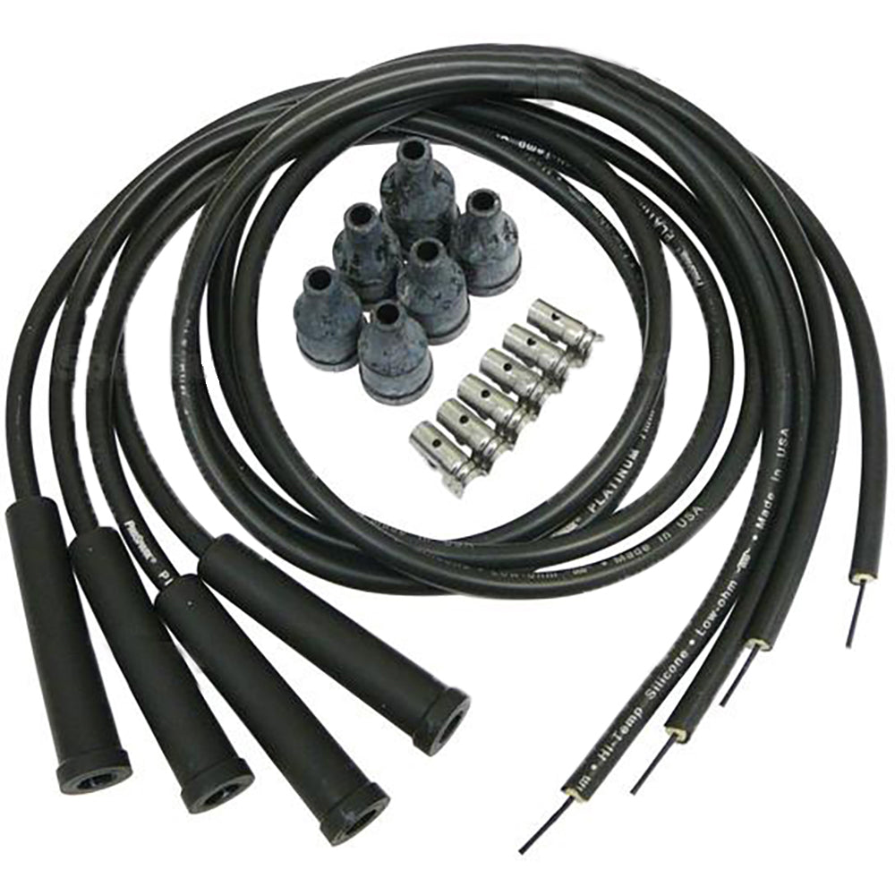 Copper Spark Plug wire set Fits IH Fits FARMALL A, Super A, B, BN, C, Super C Tr