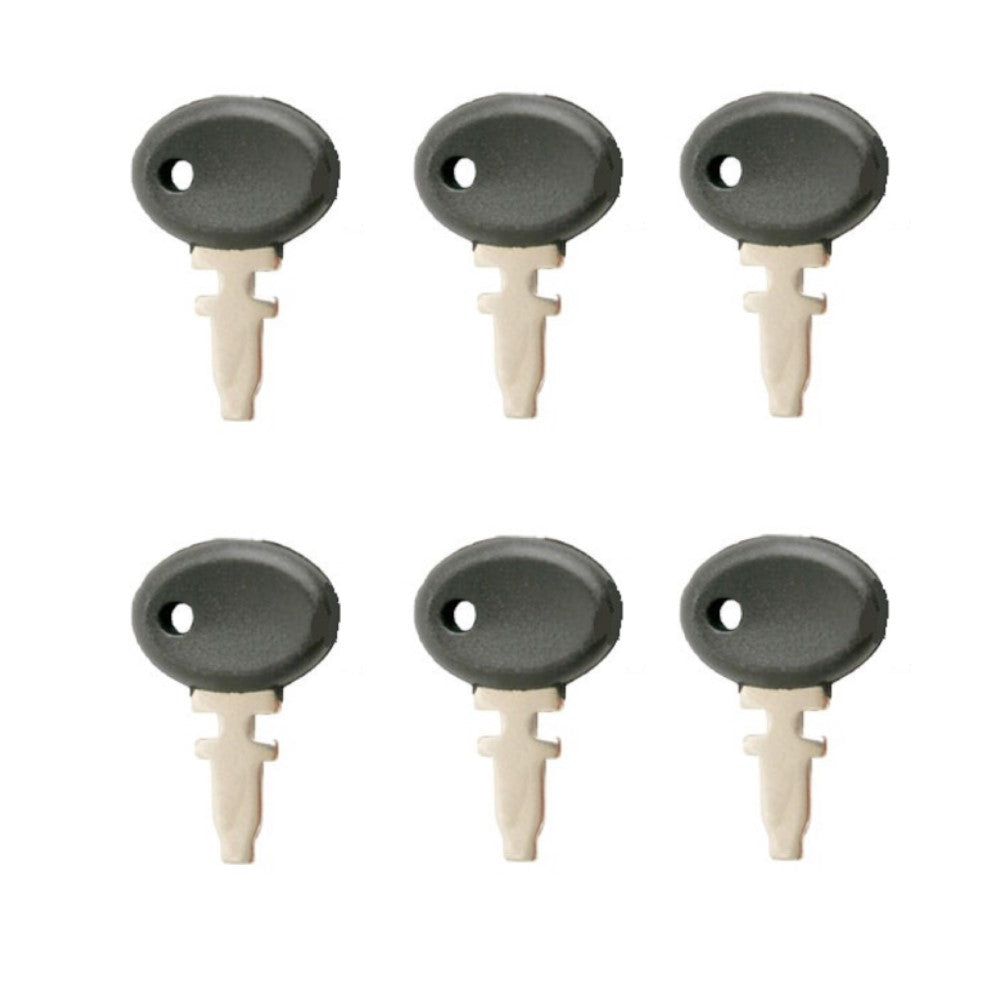Qty 6: Ignition Switch Key(s) Fits Allis Chalmers Replaces 72090051