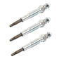 Lot of 3 Fits Ford Shibaura Diesel Compact Tractor Glow Plug 1710 1720 SBA185366