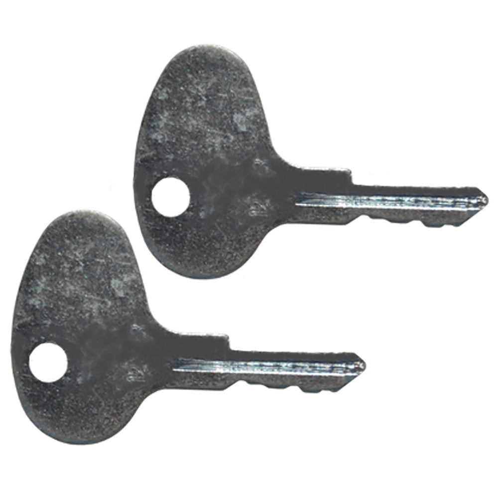 (2) Key Set # 12343 Fits Caterpillar Fits CAT Forklift Models