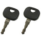 (2) 14603 Key Fits Various Fits Ford New Holland Fits JCB Terex Fits Volvo Backhoe Models