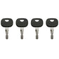 4 Pcs 14603 Stamped Key Fits Ford/New Holland Backhoe Models