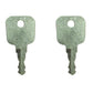 Qty 2: Key(s) Fits Caterpillar Replaces 14607