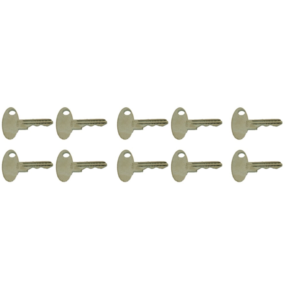 Qty 10: Key(s) Fits Ford/New Holland Replaces 1570