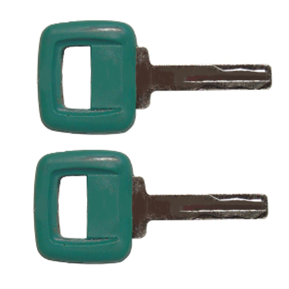 Qty 2: Key(s) Fits Volvo Replaces 11039228