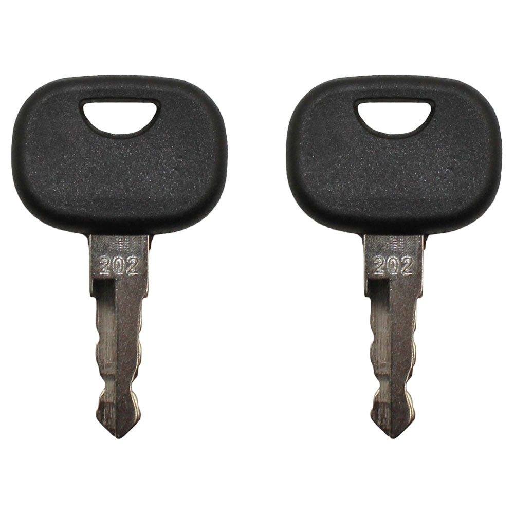 Qty 2: Key(s) Fits John Deere Replaces 202