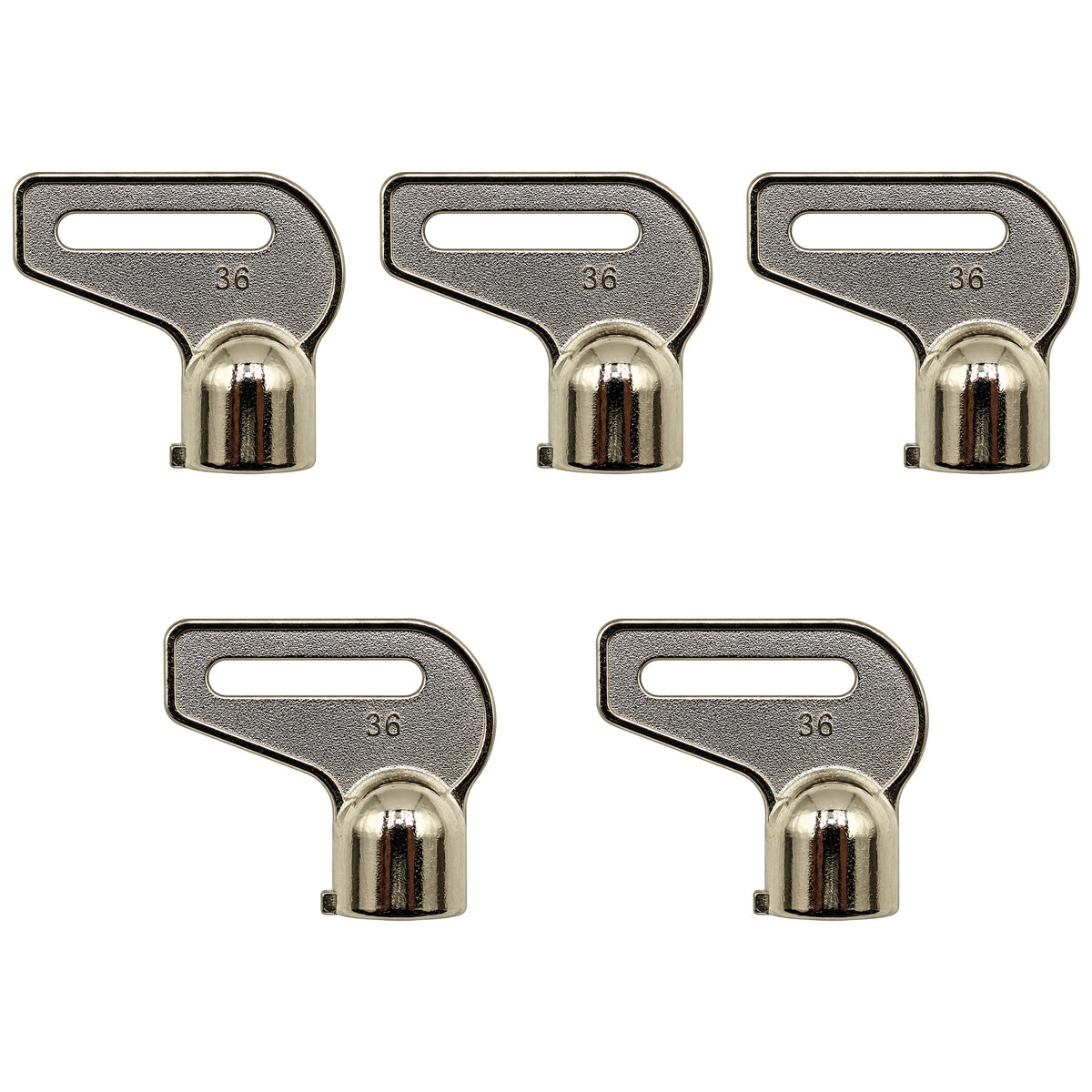 5- New Aftermarket Replacement Keys 2498 Fits Various Makes & Models