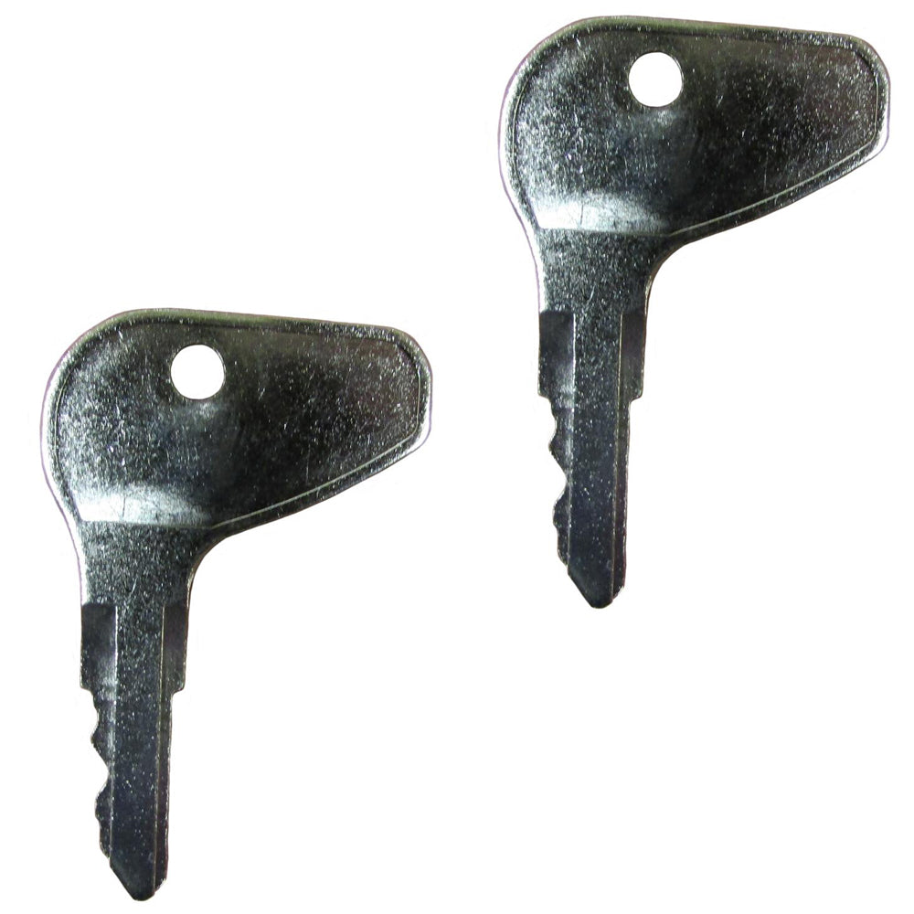 2- Ignition Switch Keys Fits Kubota Compact Tractor G4200 G5200 G6200 L2050 L225