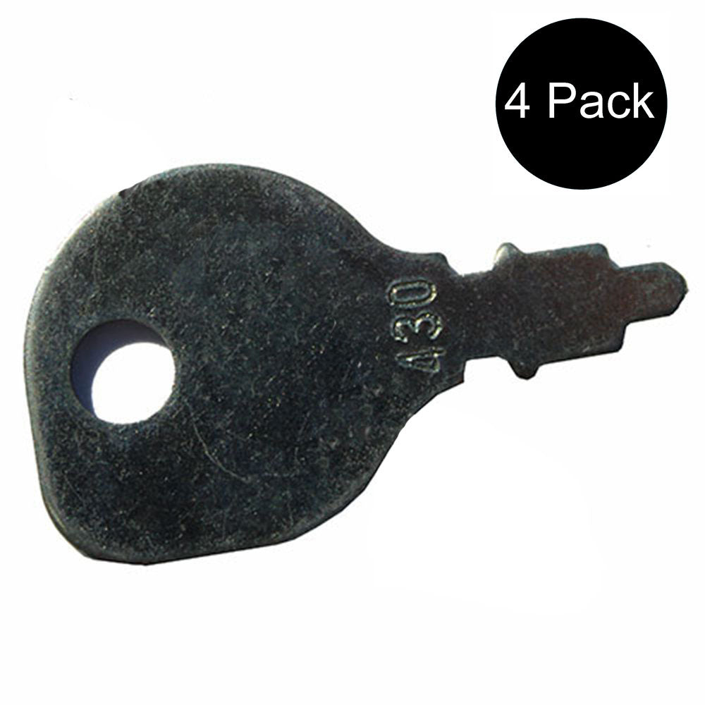 Qty 4: Key(s) Fits Husqvarna Replaces 532122147