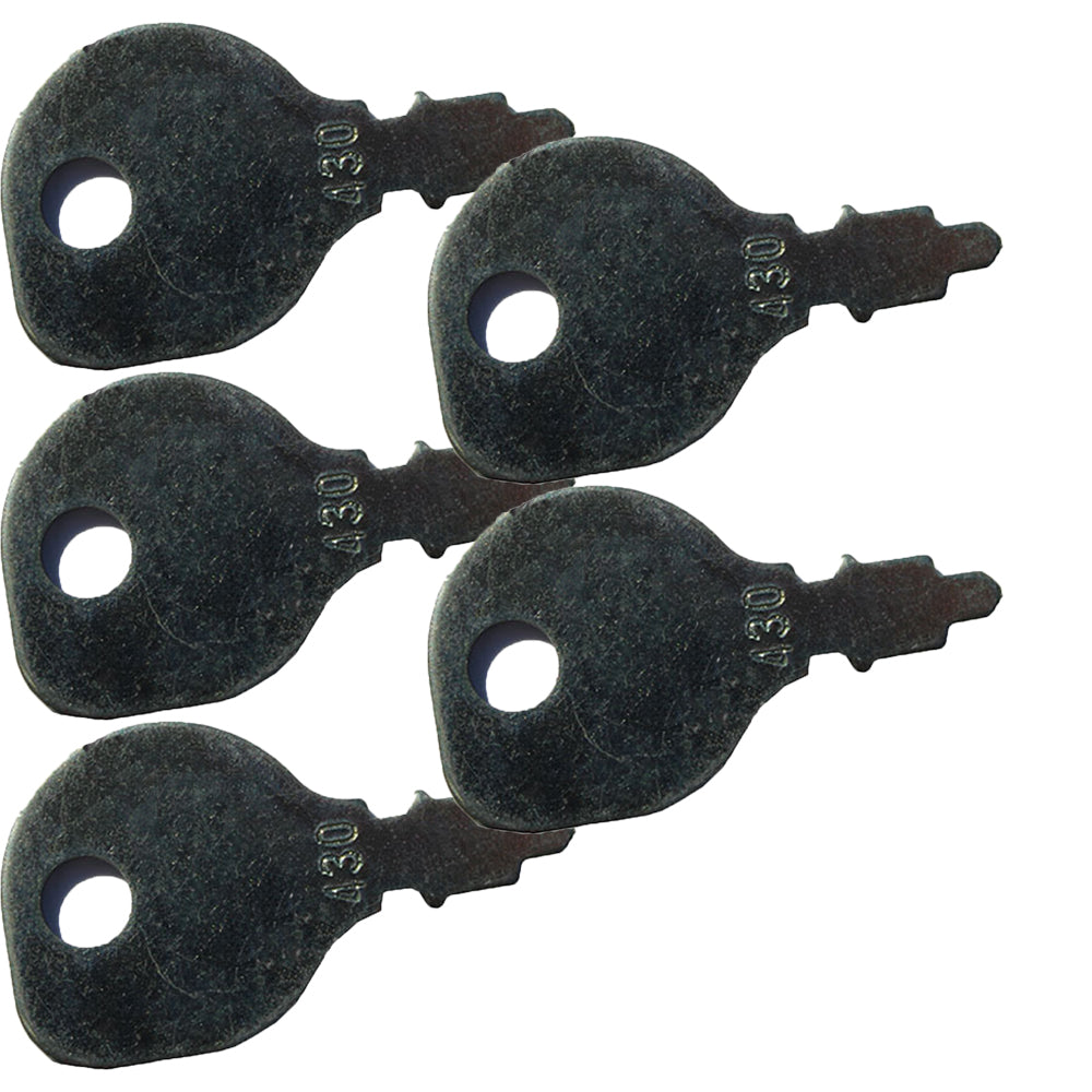 Qty 5: Key(s) Fits MTD Replaces 136242
