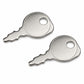 (2) Keys Fits John Deere Fits Husqvarna Indak Polaris MTD Murray Fits Honda