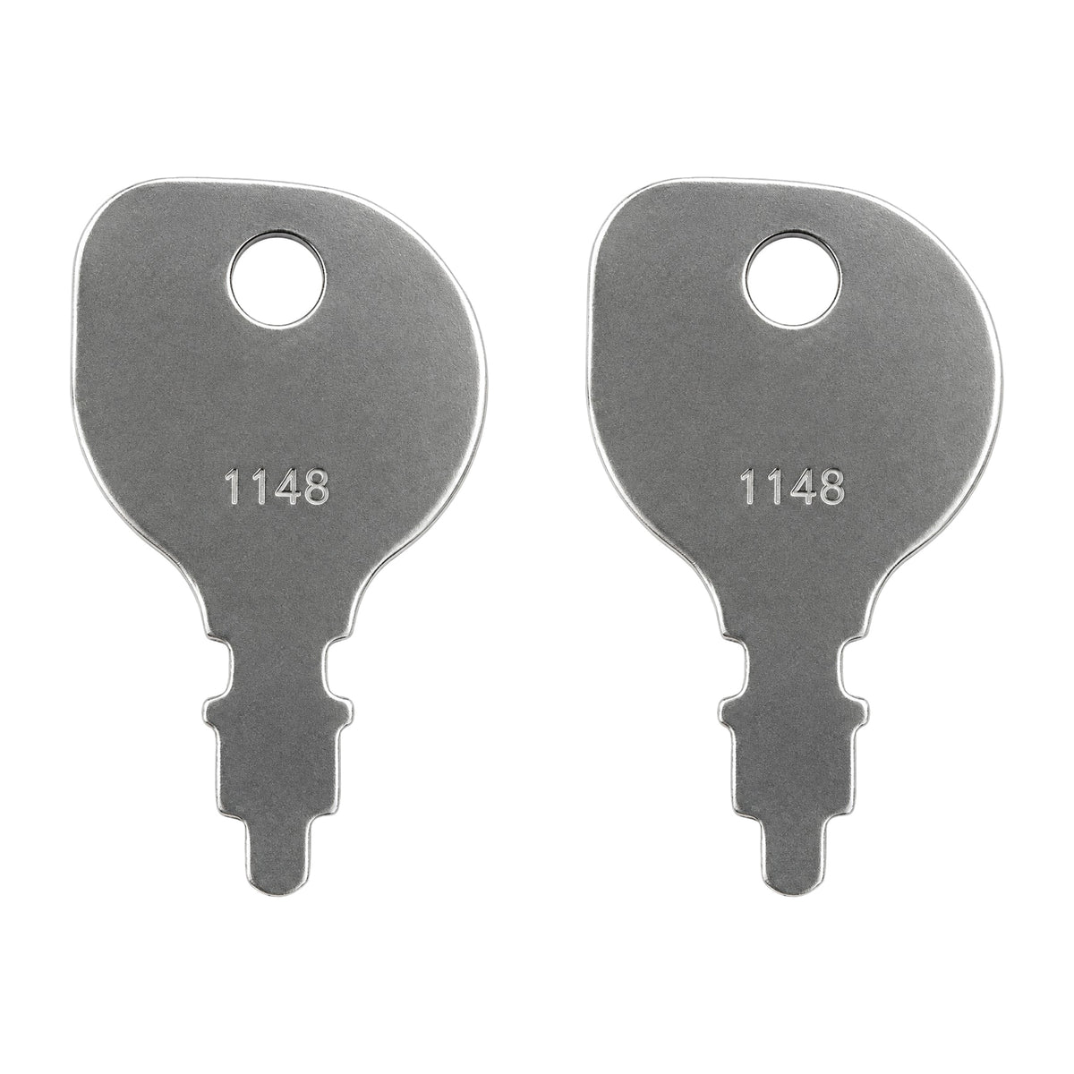 (2) Keys Fits John Deere Fits Husqvarna Indak Polaris MTD Murray Fits Honda