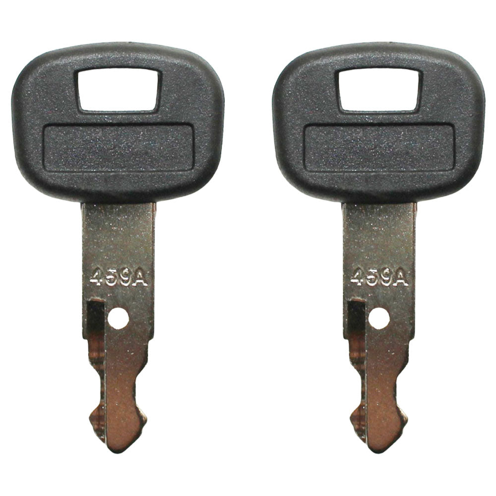 2 New Style Equipment Key (1 pair) Fits Kubota "M" Series Mini Excavator KX-U &