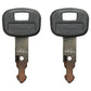 Qty 2: Key(s) Fits Kubota Replaces 459A