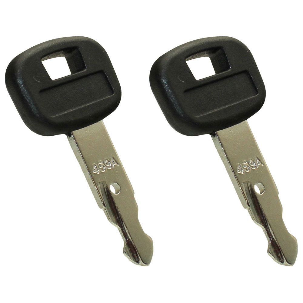 2 New Style Equipment Key (1 pair) Fits Kubota "M" Series Mini Excavator KX-U &