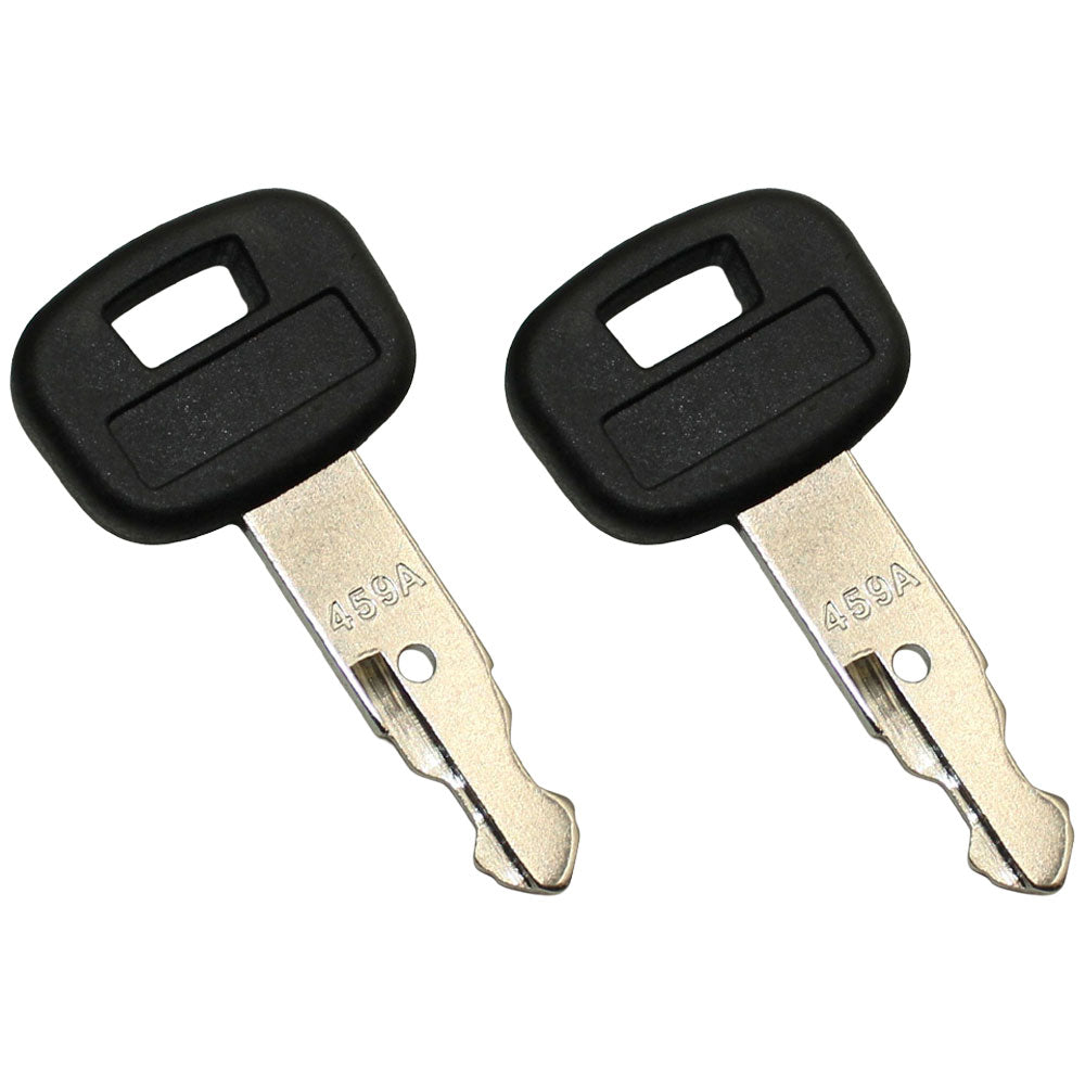 2 New Style Equipment Key (1 pair) Fits Kubota "M" Series Mini Excavator KX-U &