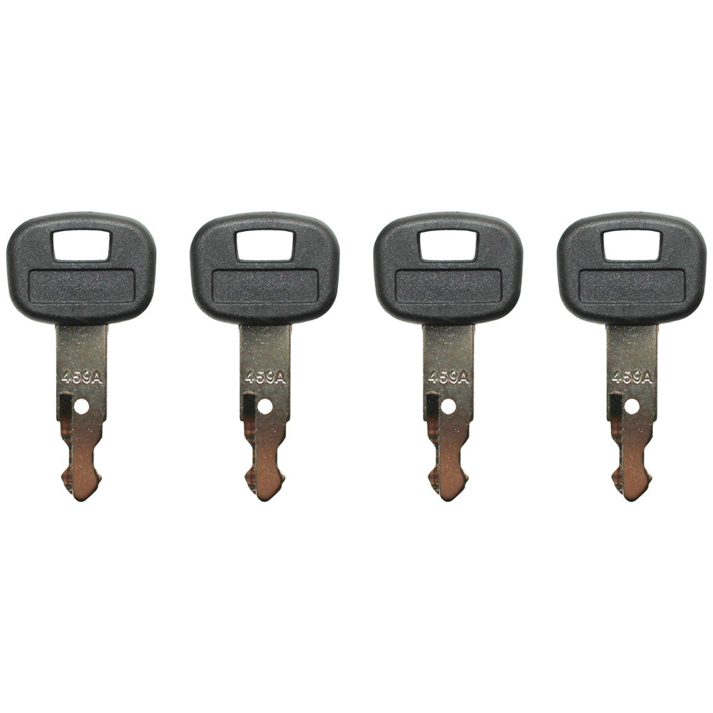 Qty 4: Key(s) Fits Kubota Replaces 459A