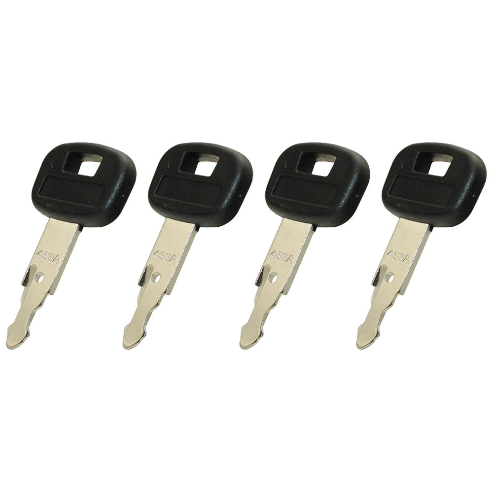 Qty 4: Key(s) Fits Kubota Replaces 459A
