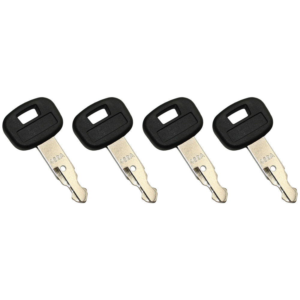 Qty 4: Key(s) Fits Kubota Replaces 459A