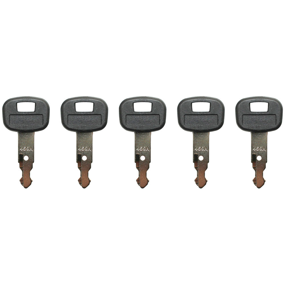 (5) Mini Excavator Skid Steer Heavy Equipment Ignition Keys 459A Fits Kubota