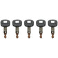 5 Key for New Style Fits Kubota "M" Series Mini Excavator KX-U & L Model