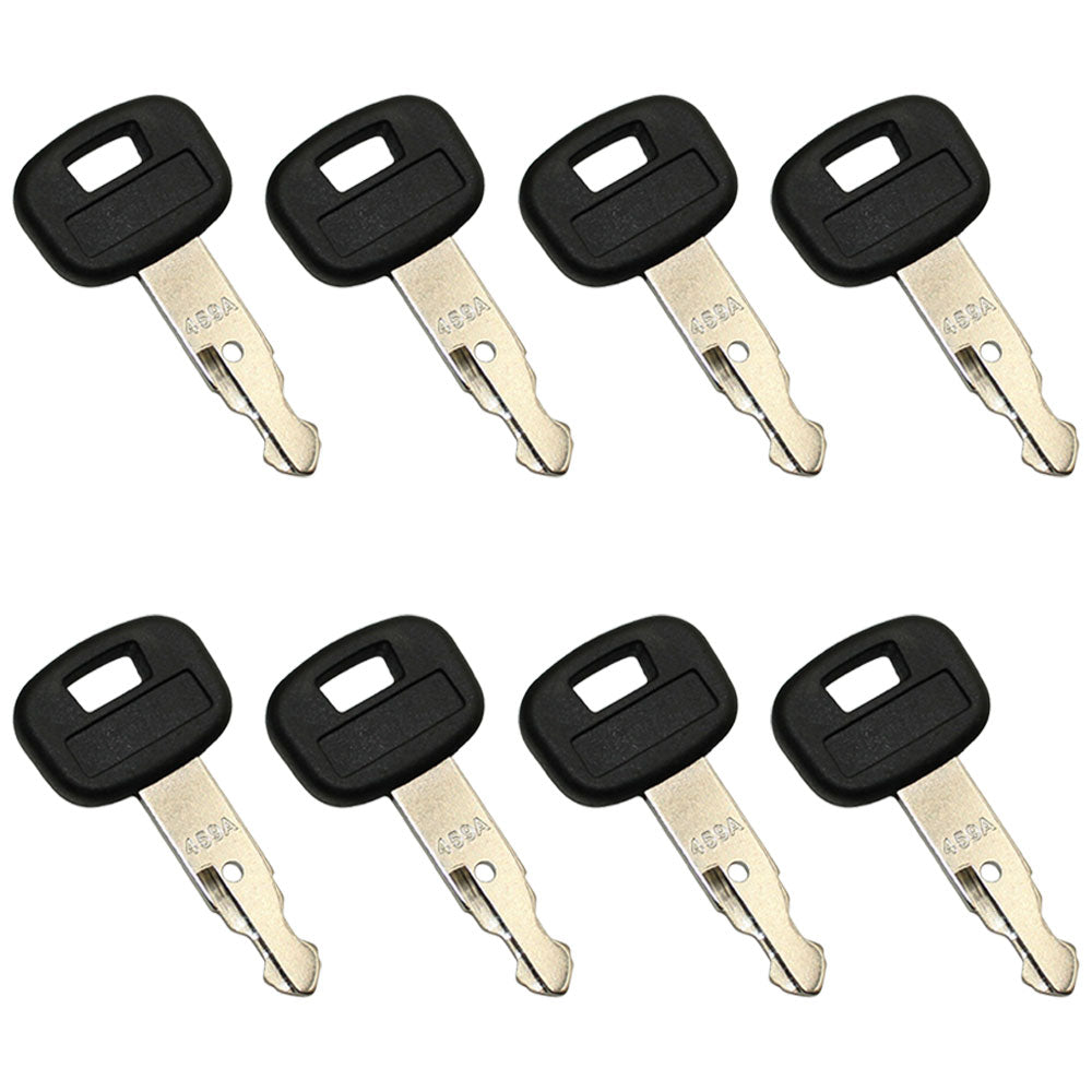8 pcs 459A Keys Ignition Key Fits Kubota Style M Series Construction Equipment