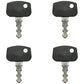 Qty 4: Key(s) Fits Kubota Replaces 68920