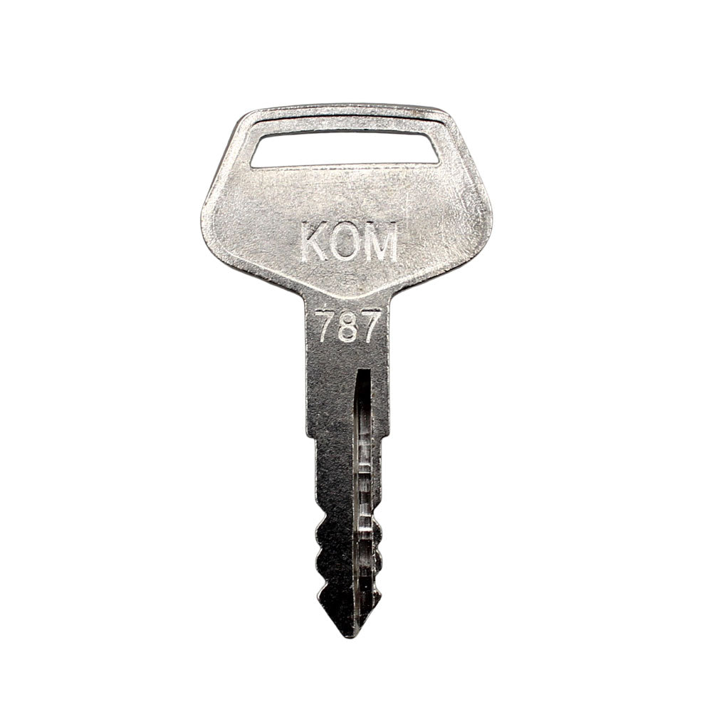 Key fits Komatsu # 787 Excavator Dozer Loader and Heavy Equipment
