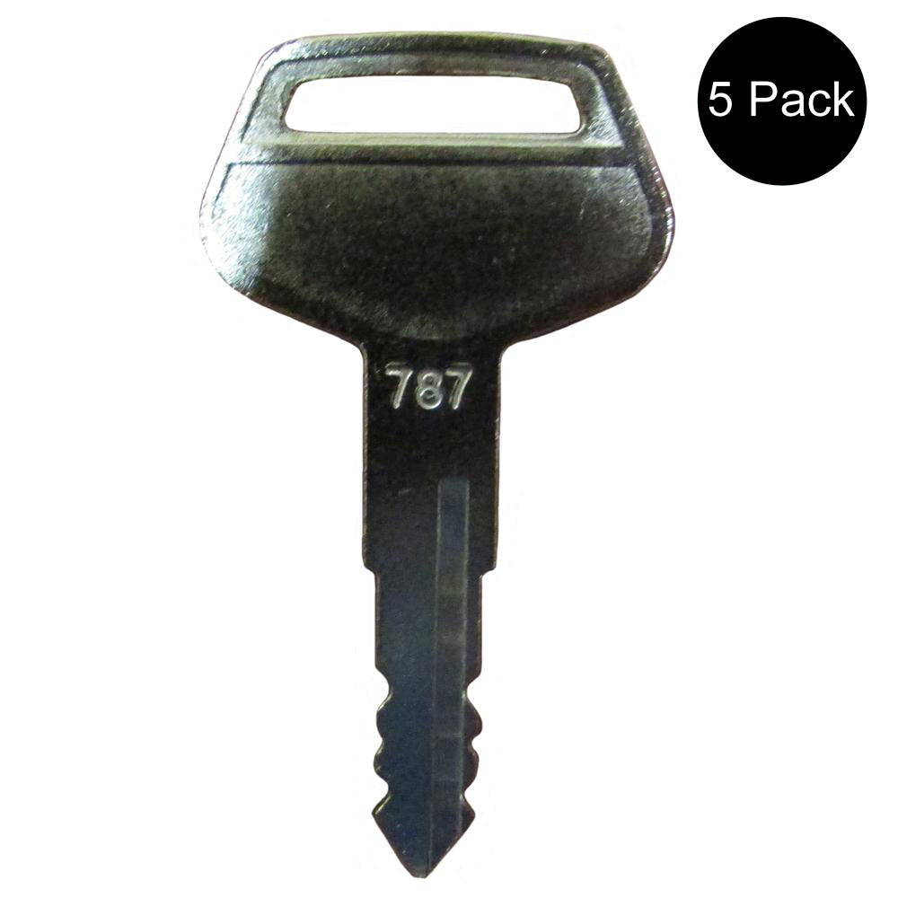 KOMATSU 787 KEY FITS MOST *5 PACK*
