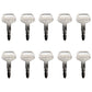 (10) Keys # 787 for Komatsu Dozer Excavator Loader Heavy Equipment