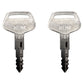 2 Key fits Komatsu Equipment Many Models of Equipment 787