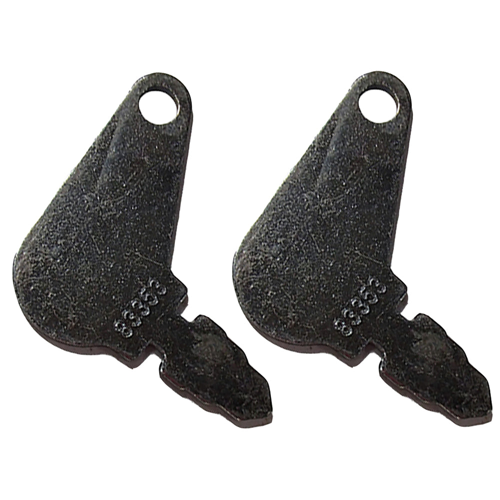 2 Keys Fits John Deere Tractors 1020 1520 2020 2030 (prior to s/n 117499)
