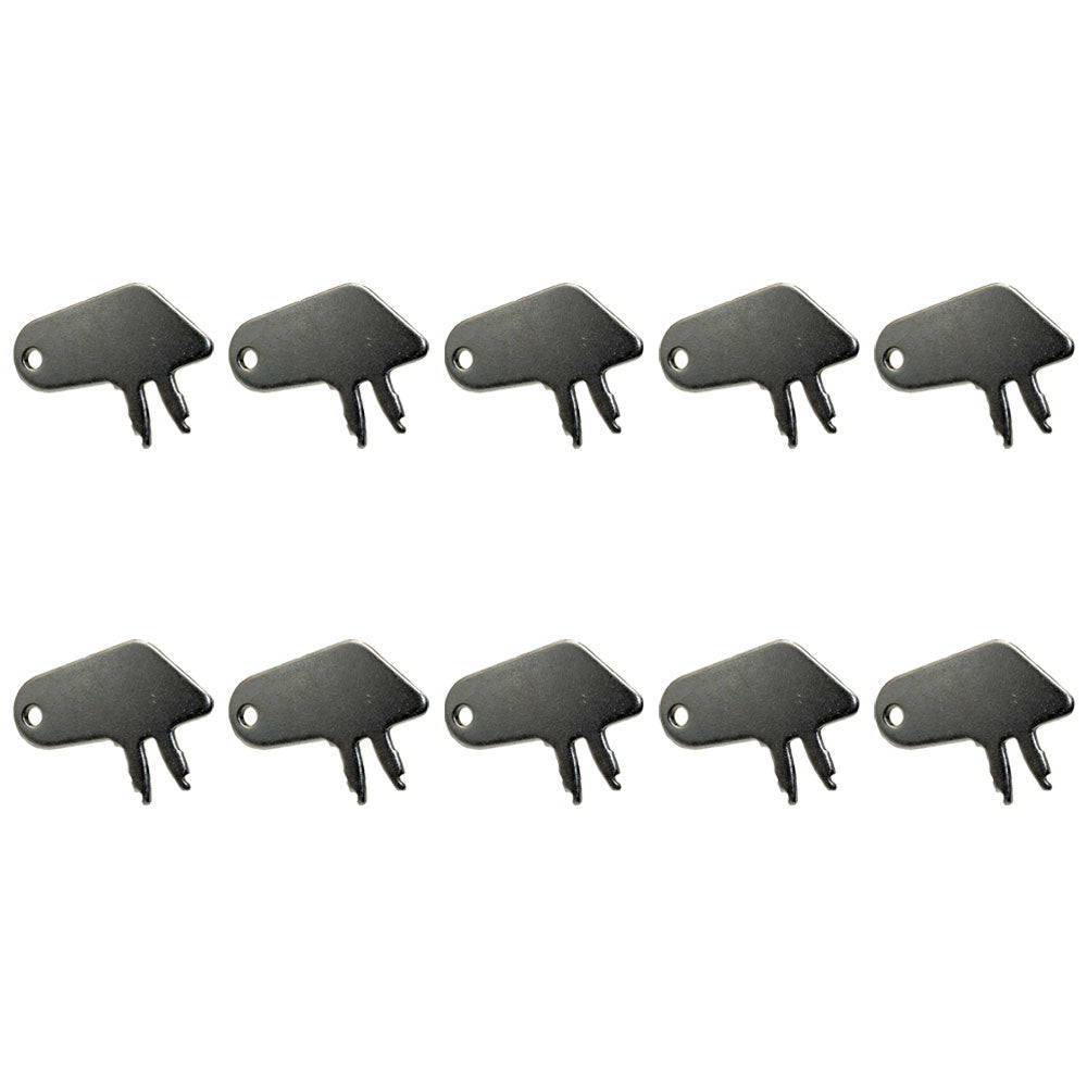 10 8H5306 8H 5306 Aftermarket Forked Keys Fits Caterpillar Switch 7N0718
