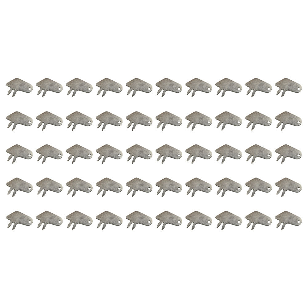 8398 (50) Master Disconnect & Old Igniton Keys Fits CAT Fits Caterpillar 8H5306