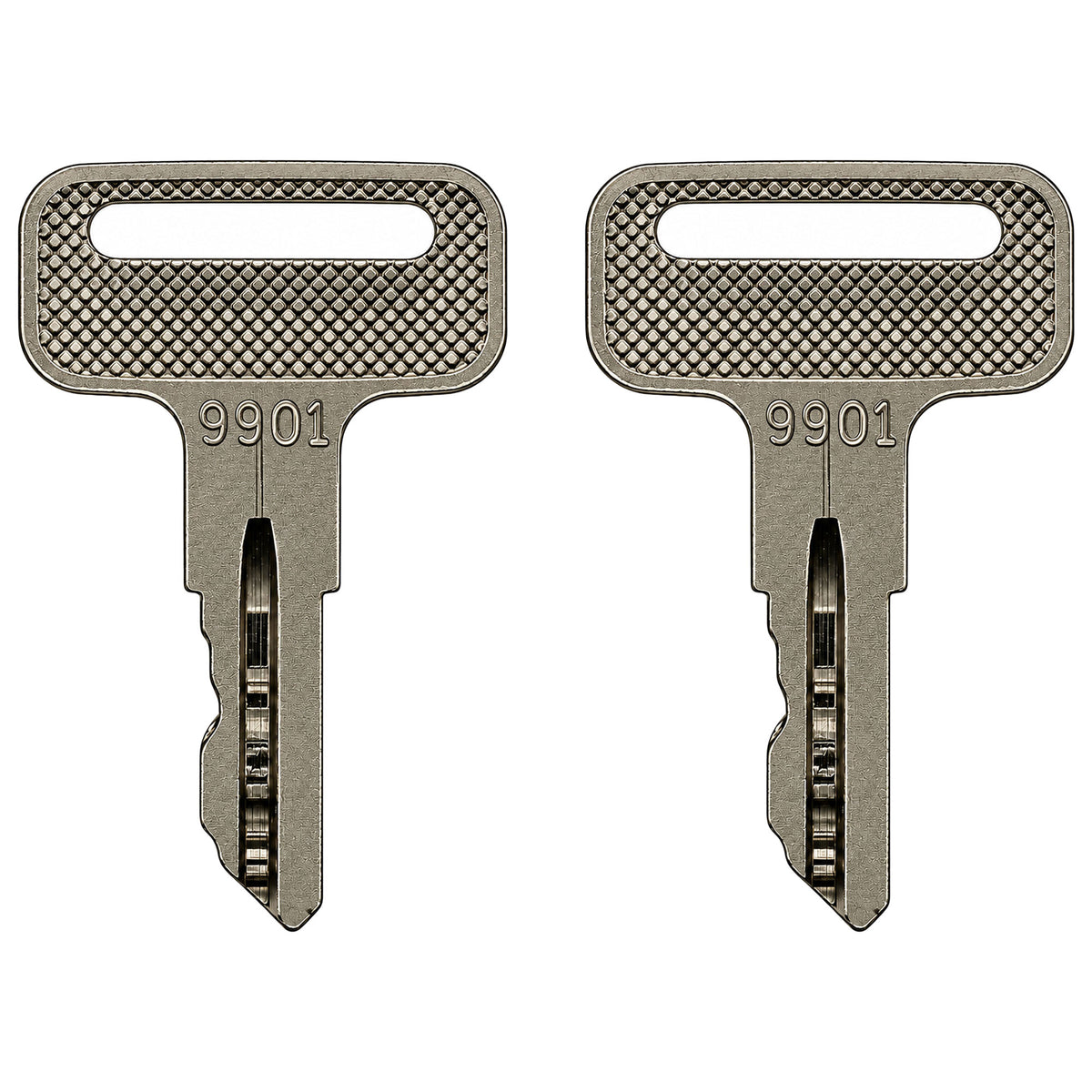 9901 Set of Two Keys Fits New Style JLG Boom Scissor Lift 2 2860030