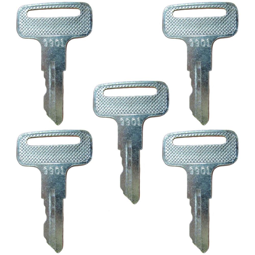 Five (5) Ignition Keys fits JLG / Upright Man Lift & Scissors Lift 2860030 9901