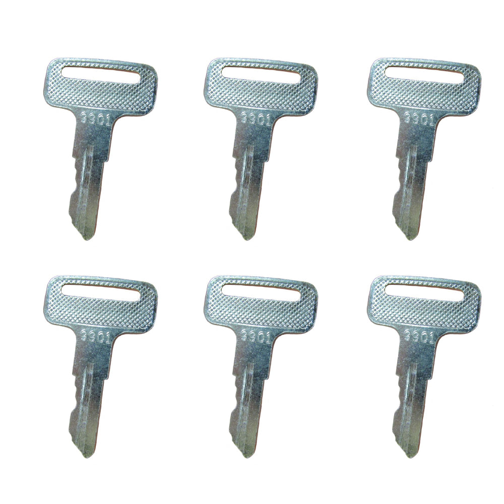 Qty 6: Key(s) Fits JLG Replaces 2860030
