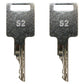 2 Key(s) Fits Volvo Replaces 58917261