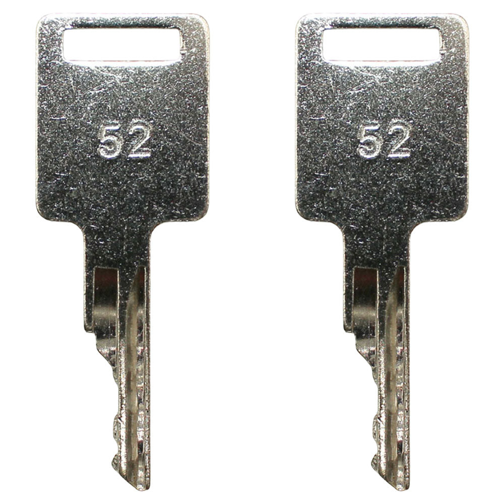 (2) Ignition Keys Fits Bobcat 843 853 864 943 953 1213 Skid Steer