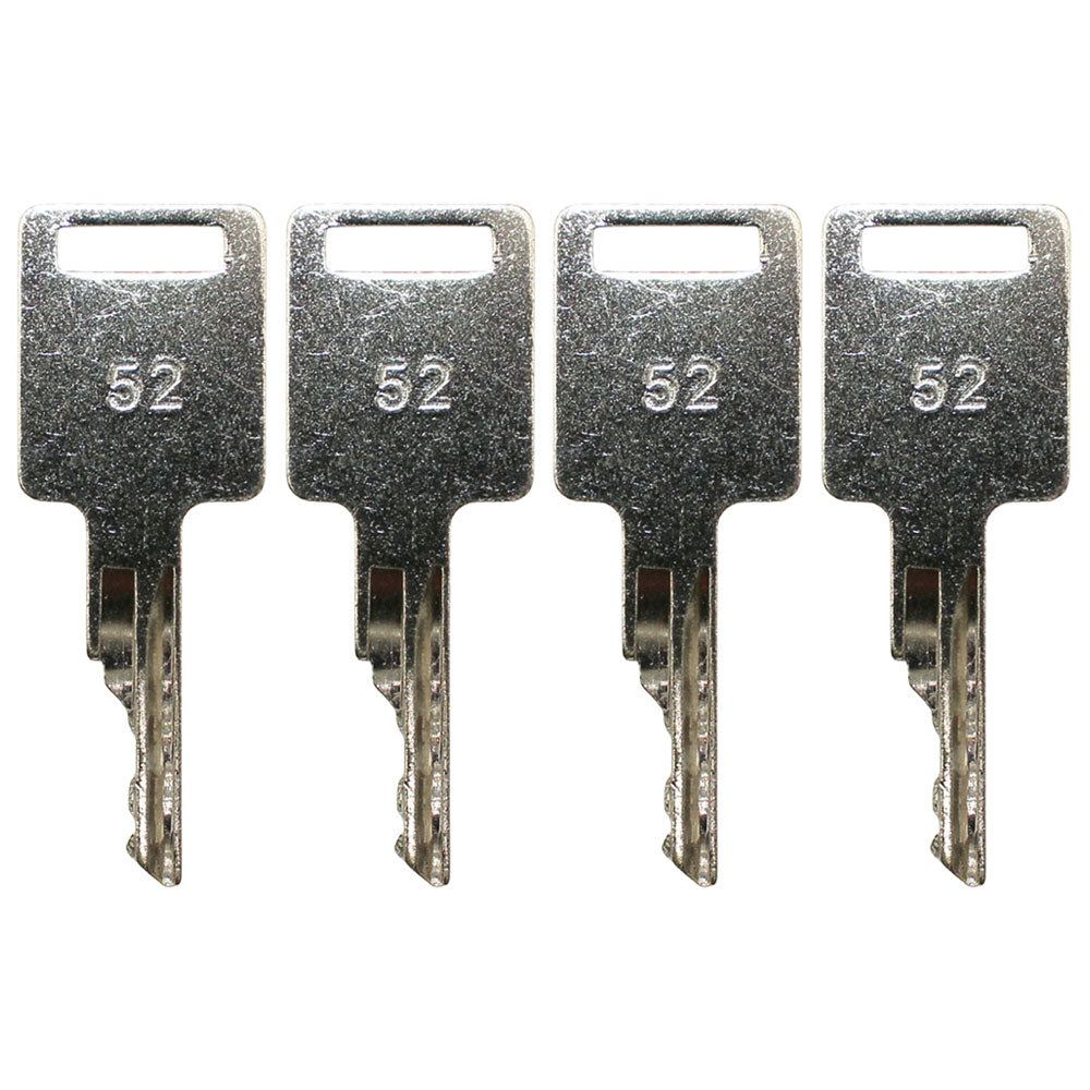 4 Pcs Ignition Key Fits Bobcat S220 S250 S300 S330 A220 A300 T250 T300 T320
