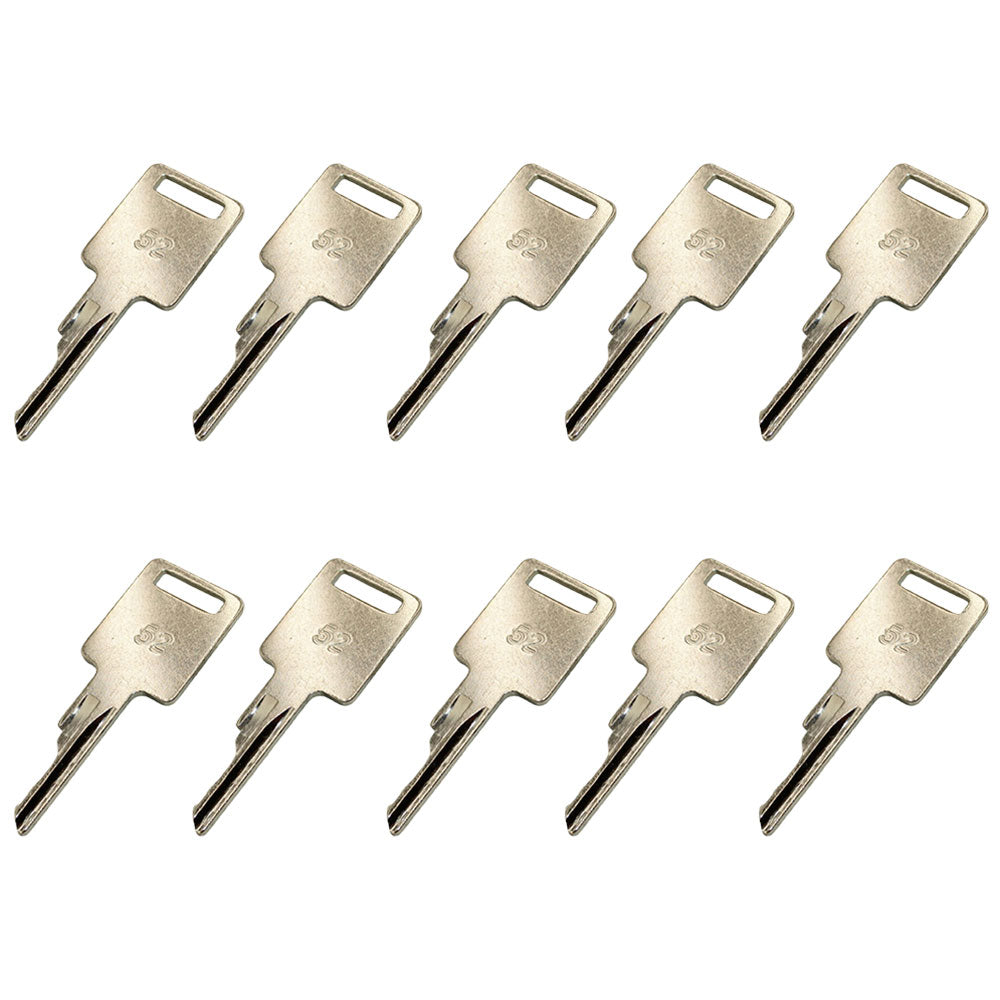 Qty 10: Key(s) Fits Universal Products Replaces 1042-9066