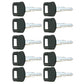 10 Fits John Deere & Hitachi H800 Excavator Keys - Fits Case dozer - fiat -n