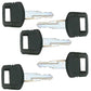 5 Excavator Keys Fits John Deere Hitachi Fits Case Dozer Fits New Holland H800