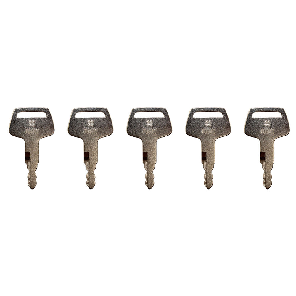 Qty. 5: Key(s) Fits Fiat Replaces H800
