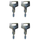 4 Keys Fits Takeuchi Fits Hitachi Fits Gehl Equipment Excavator 17001-00019