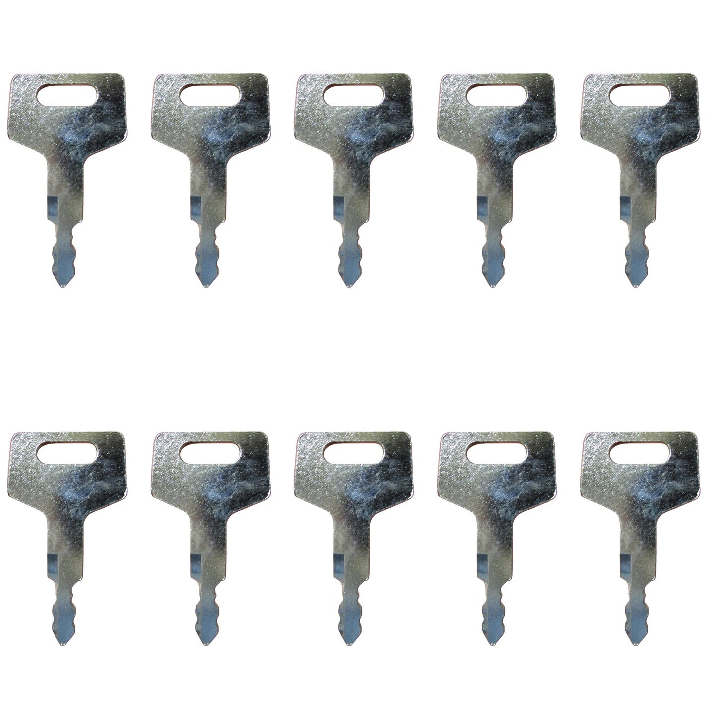 10 Heavy Equipment Keys Fits Takeuchi Fits Hitachi Fits Gehl
