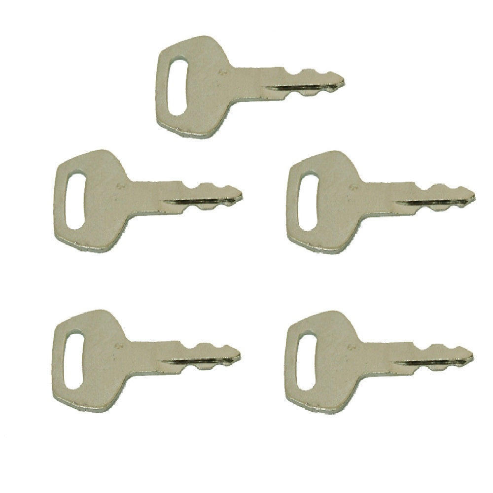 (5) Ignition Keys Fits Case Linkbelt Fits JCB Sumitomo Excavator S450